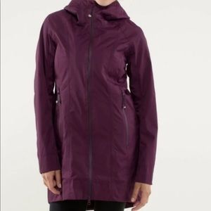 lululemon athletica Purple Trench Coat